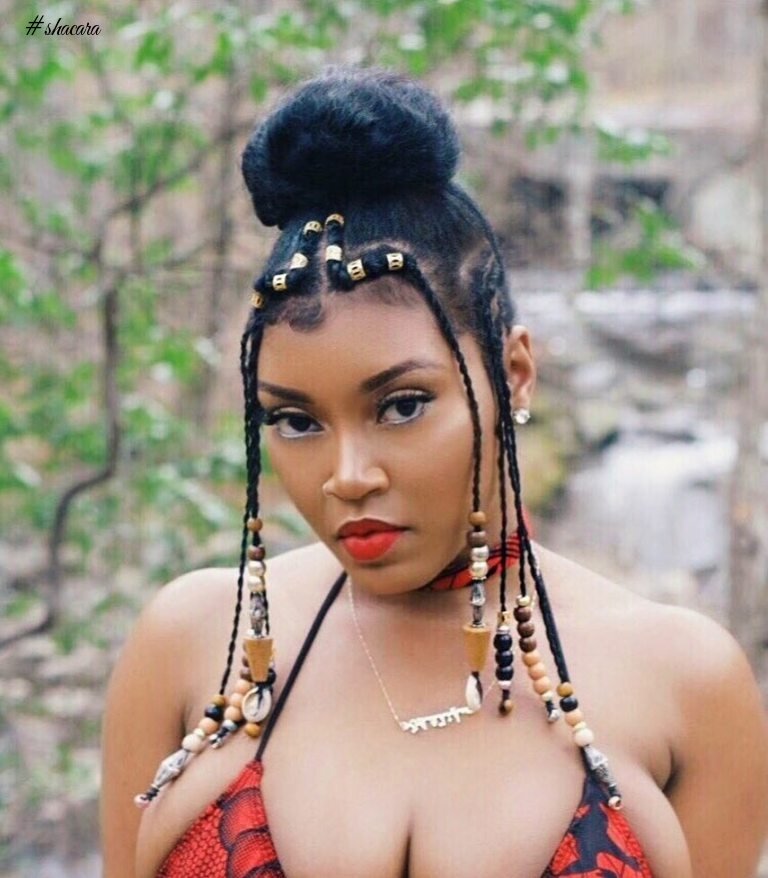 GORGEOUS BRAIDED HAIRSTYLES WITH BEADS