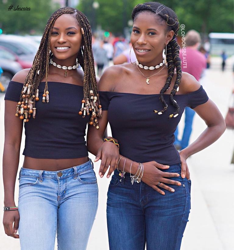 GORGEOUS BRAIDED HAIRSTYLES WITH BEADS