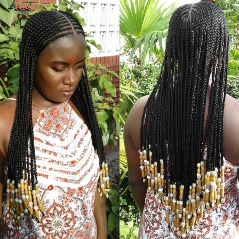 GORGEOUS BRAIDED HAIRSTYLES WITH BEADS