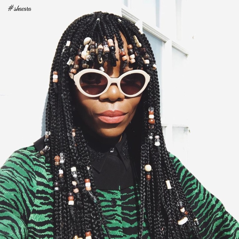 GORGEOUS BRAIDED HAIRSTYLES WITH BEADS