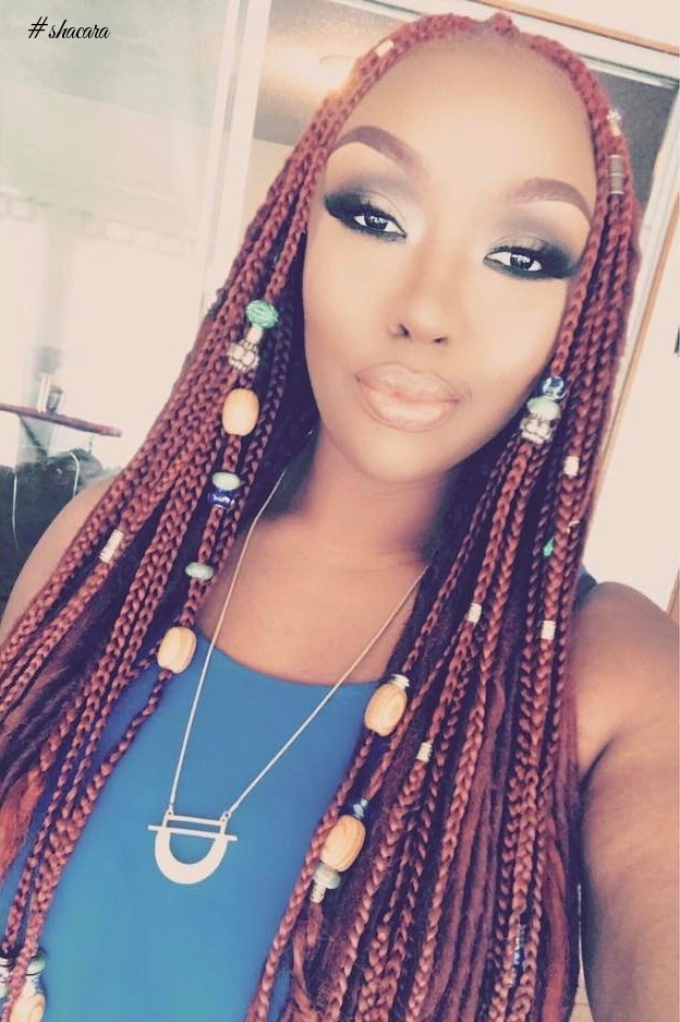 GORGEOUS BRAIDED HAIRSTYLES WITH BEADS