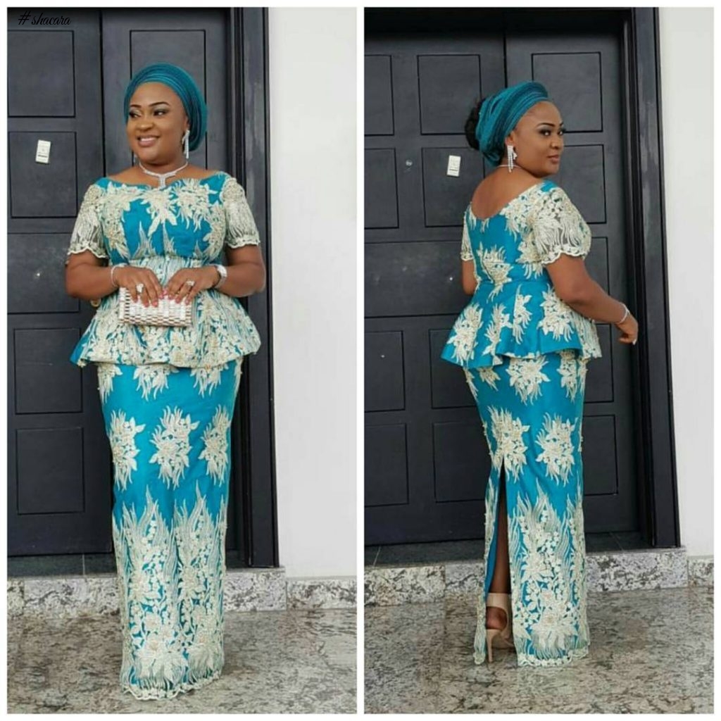 ASO EBI STYLES: LACE