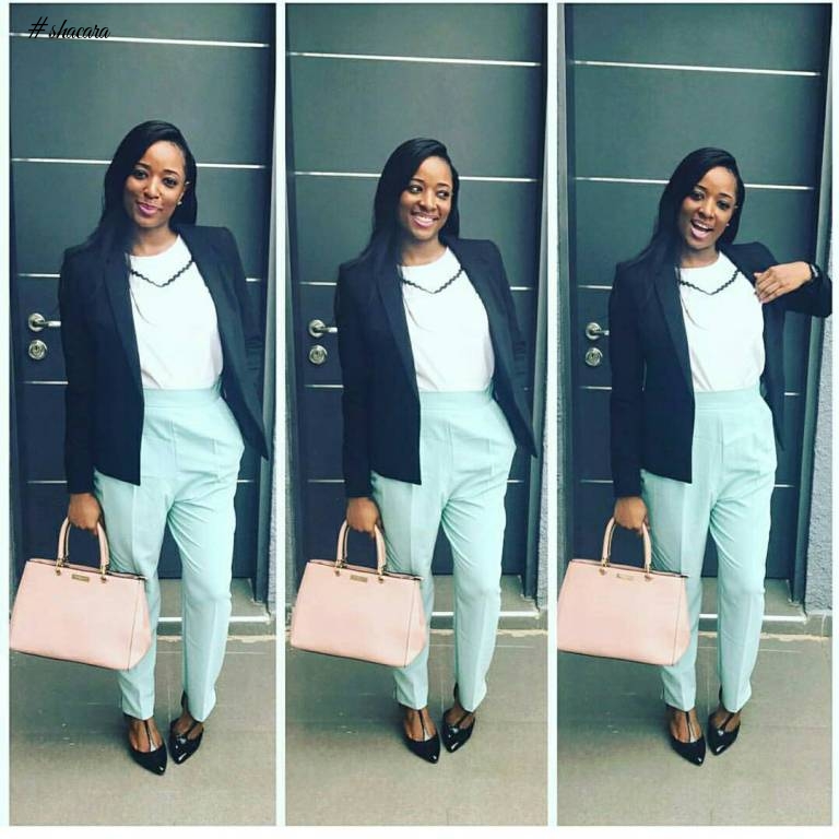 LET THESE BEAUTIFUL BUSINESS CASUAL ATTIRES GET YOU IN THE WORK MOOD