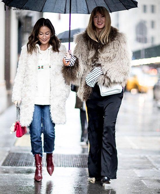 Fur Street Styles From New York Fashion Week 2017