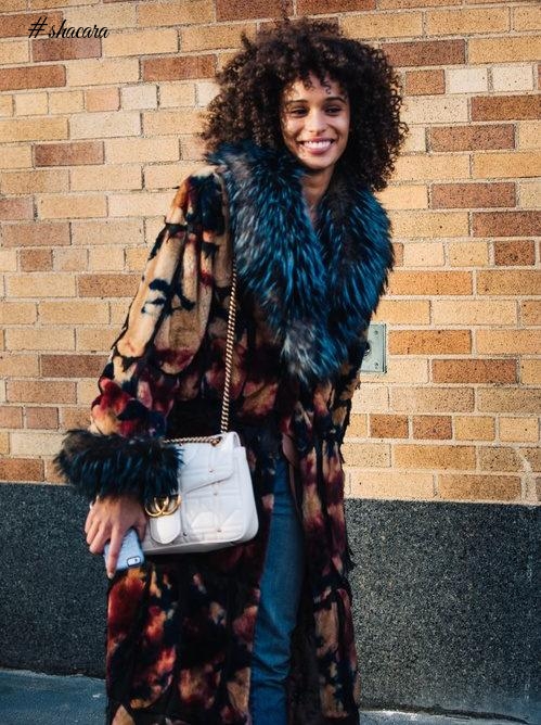 Fur Street Styles From New York Fashion Week 2017