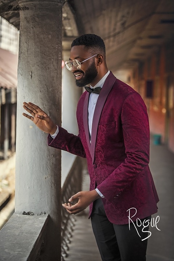 Menswear Brand Rogue Presents An Editorial Featuring Ric Hassani In “Rogue Man Identity”