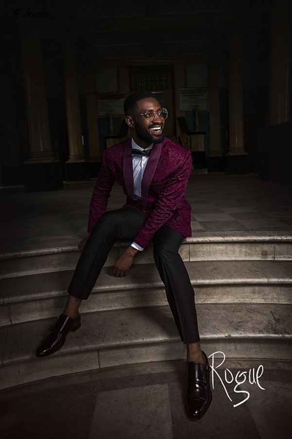 Menswear Brand Rogue Presents An Editorial Featuring Ric Hassani In “Rogue Man Identity”