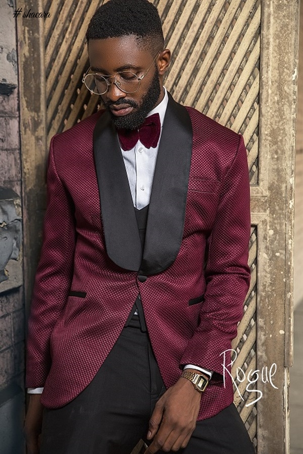 Menswear Brand Rogue Presents An Editorial Featuring Ric Hassani In “Rogue Man Identity”