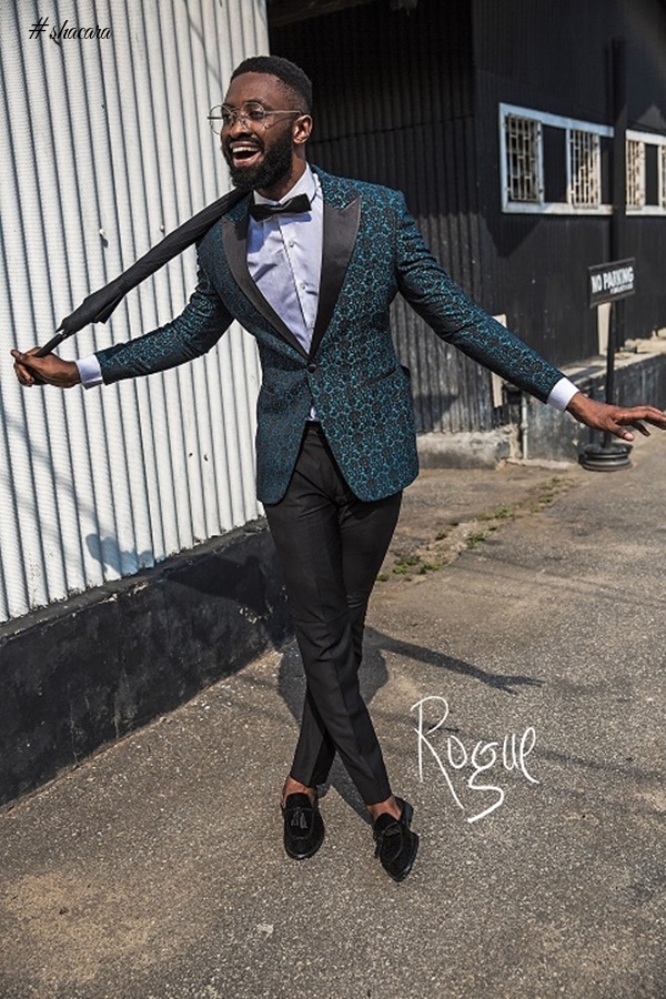 Menswear Brand Rogue Presents An Editorial Featuring Ric Hassani In “Rogue Man Identity”