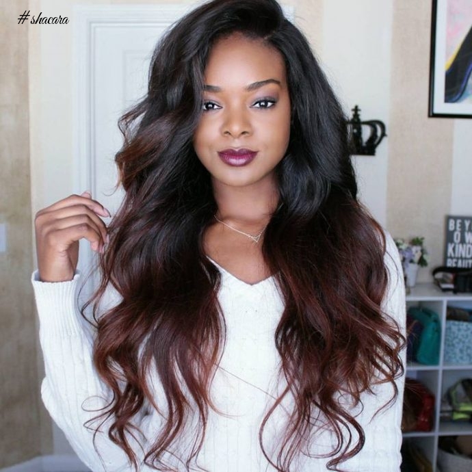 SEW IN WEAVE HAIRSTYLES FOR BLACK WOMEN