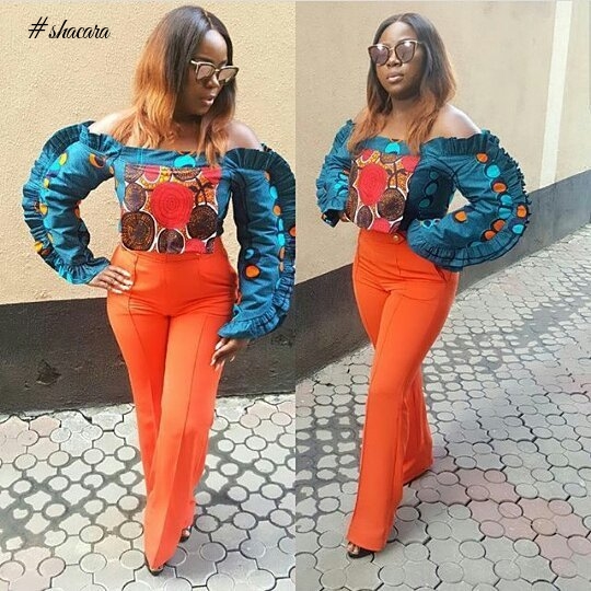 CHECK OUT THESE ANKARA TOPS SO LIT YOU WANT TO HAVE