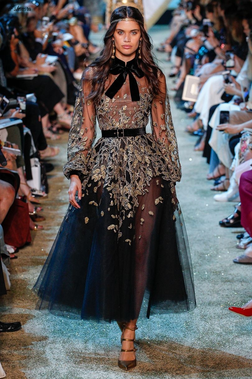 Paris Couture Fashion Week: Elie Saab Autumn/Winter 2017 Couture Collection