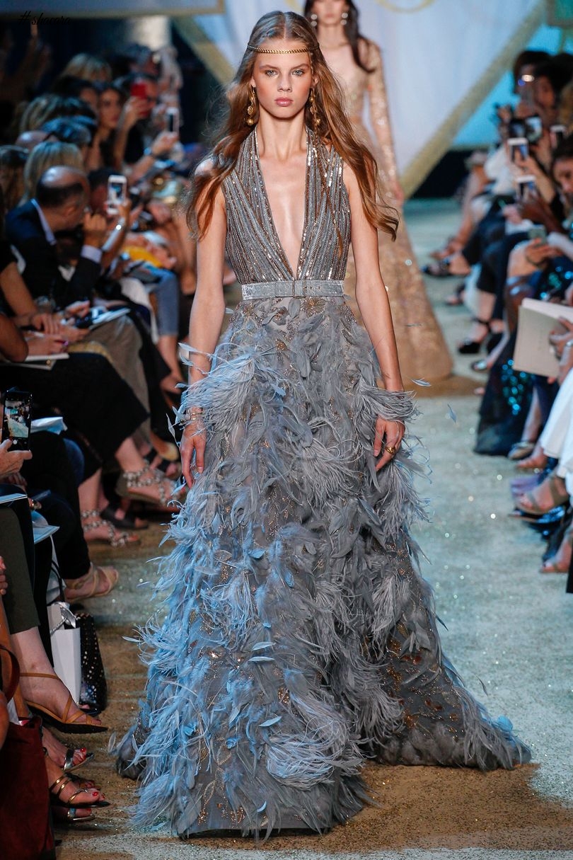 Paris Couture Fashion Week: Elie Saab Autumn/Winter 2017 Couture Collection