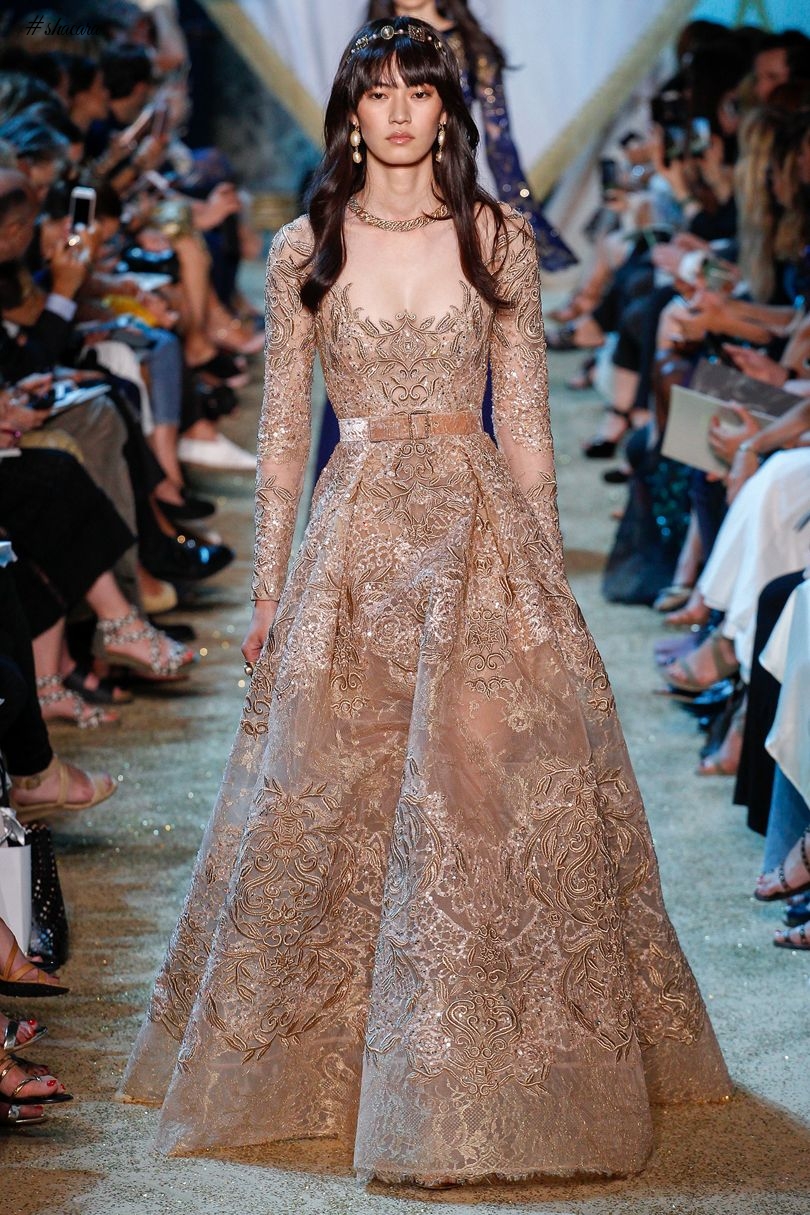 Paris Couture Fashion Week: Elie Saab Autumn/Winter 2017 Couture Collection