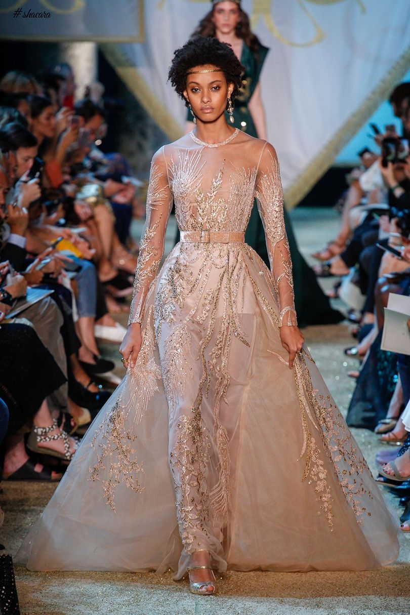 Paris Couture Fashion Week: Elie Saab Autumn/Winter 2017 Couture Collection