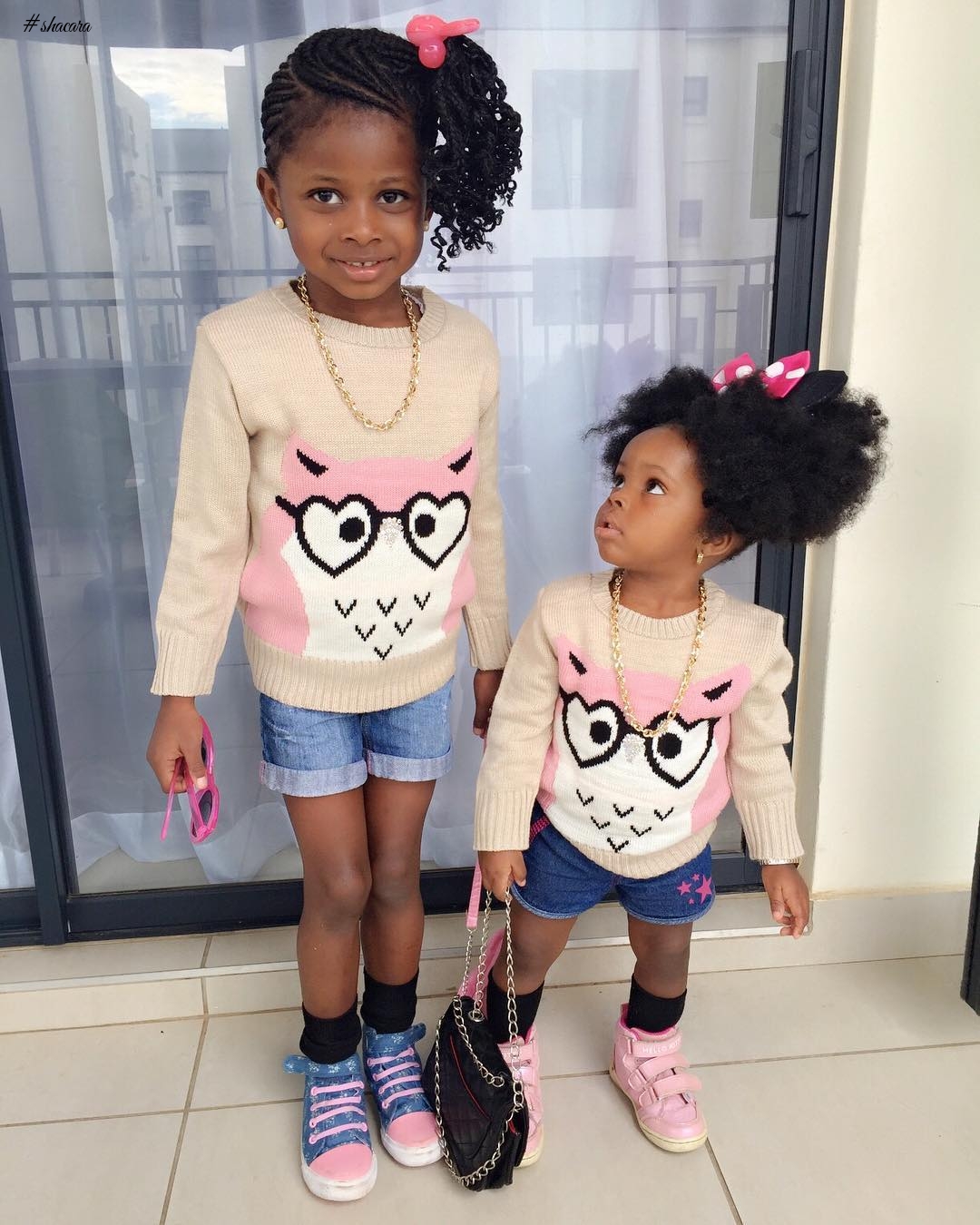 KIDDIES STYLE CRUSH: MICHELLE AND OLIVIA