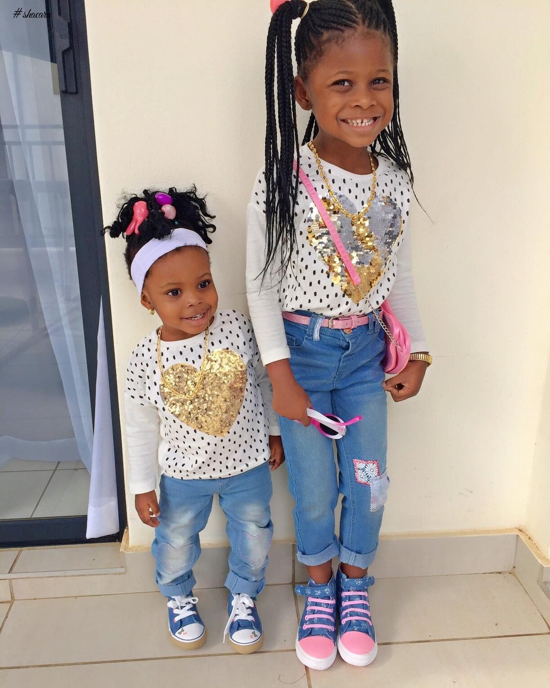 KIDDIES STYLE CRUSH: MICHELLE AND OLIVIA