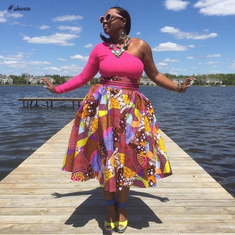 ANKARA SHORT DRESSES PERFECT FOR BOTH CORPORATE AND CASUAL STYLING