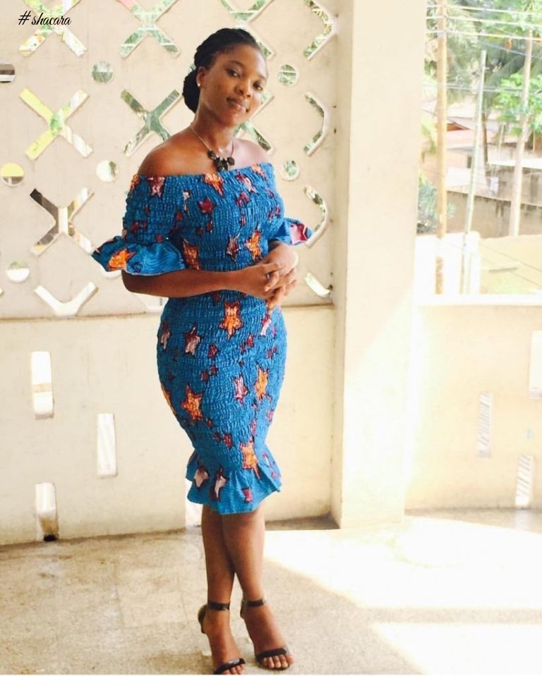 ANKARA SHORT DRESSES PERFECT FOR BOTH CORPORATE AND CASUAL STYLING