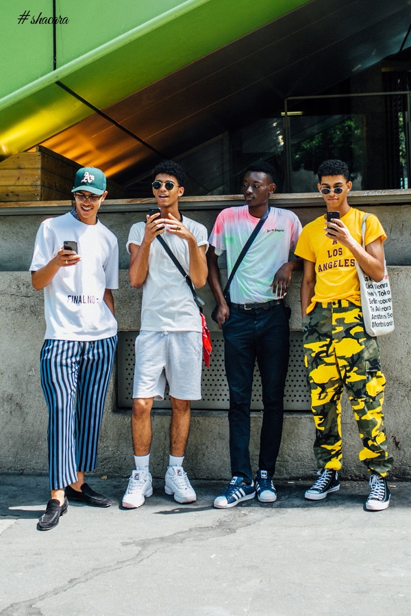 Dapper Dudes Take Over Paris During Men's Fashion Week