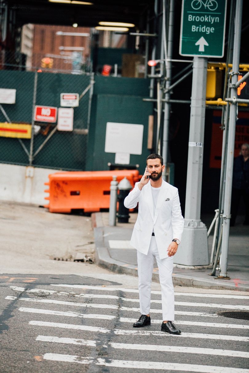 New York Menswear Street Style
