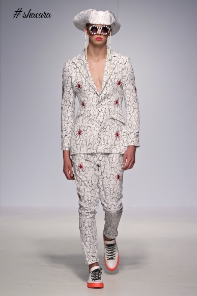Tokyo James Showcases Edgy SS18 Collection At South African Menswear Week