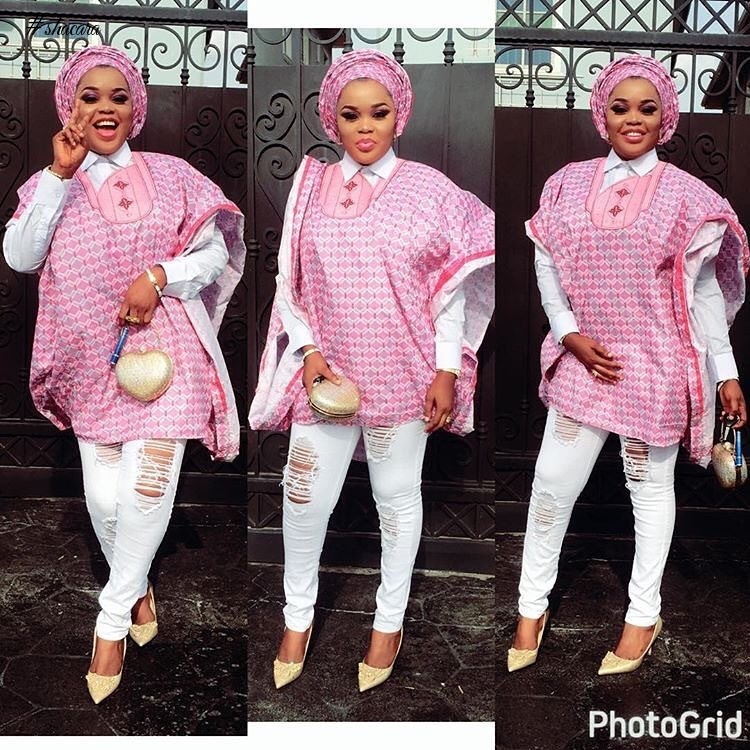 SEXY AND STYLISH! AGBADA GANG STYLES FOR THE LADIES