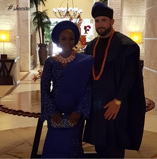 First Photos! Busayo Makinwa & Stian Fossengen’s Wedding #StabiEverAfter!