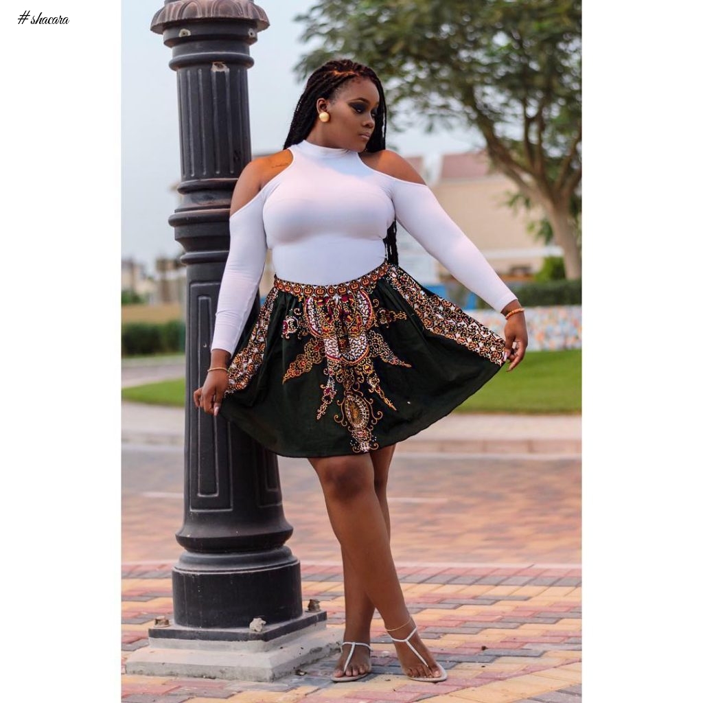PLUS-SIZE ANKARA CASUAL STYLES