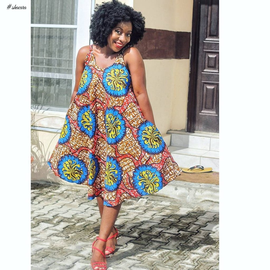 PLUS-SIZE ANKARA CASUAL STYLES