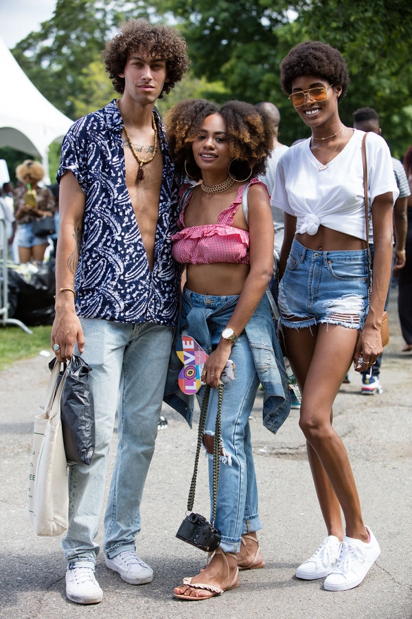 These Natural Beauties Delivered Stunning Style at the 2017 CurlFest
