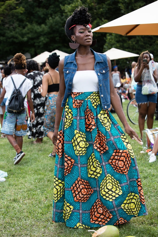 These Natural Beauties Delivered Stunning Style at the 2017 CurlFest