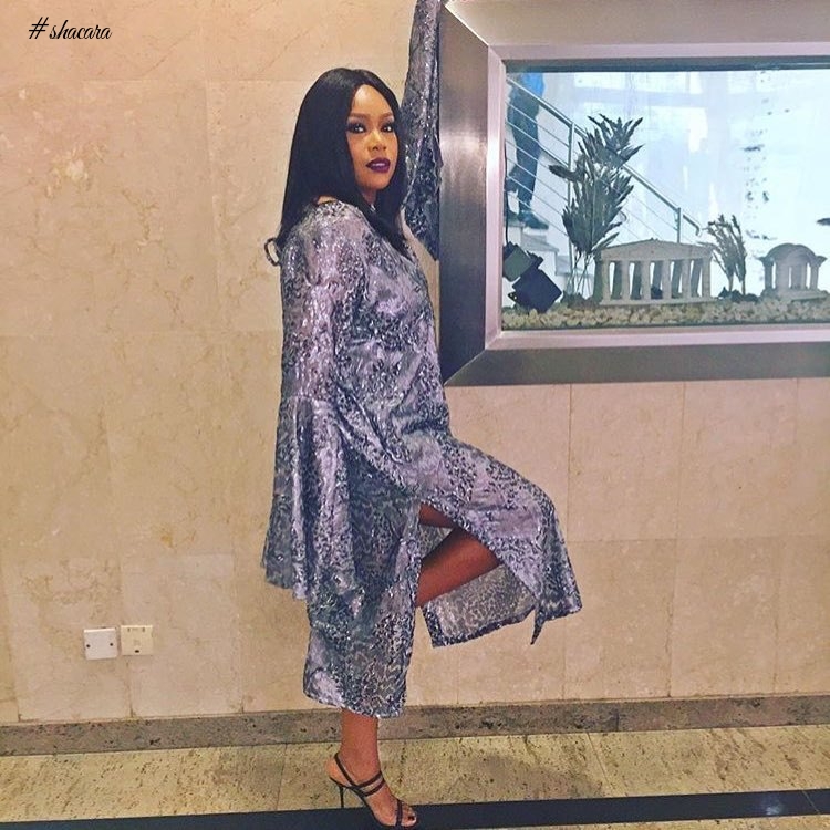 BEAUTIFUL ASOEBI STYLES FROM TOKE MAKINWA’S SISTER’S WEDDING