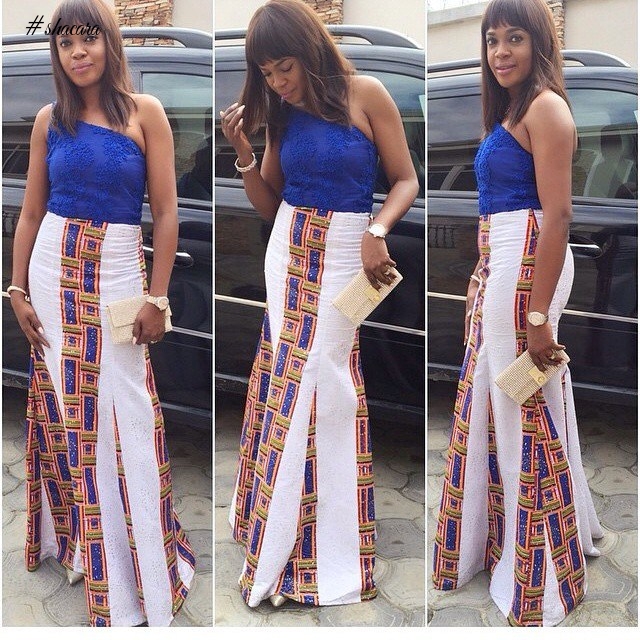 TRY A MONO-STRAP DRESS FOR YOUR NEXT ASO EBI SHOW STOPPER STYLE