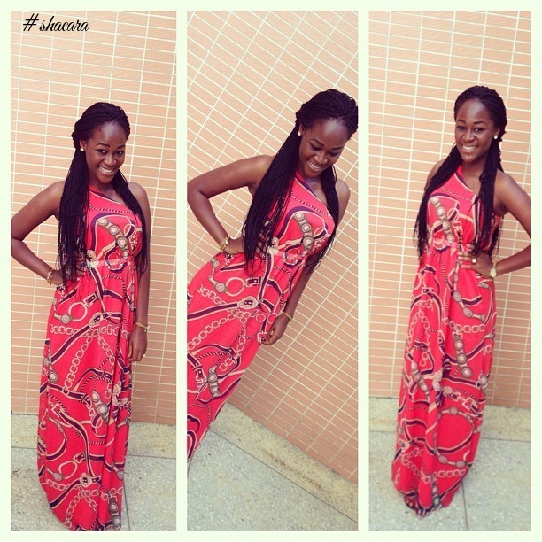 TRY A MONO-STRAP DRESS FOR YOUR NEXT ASO EBI SHOW STOPPER STYLE