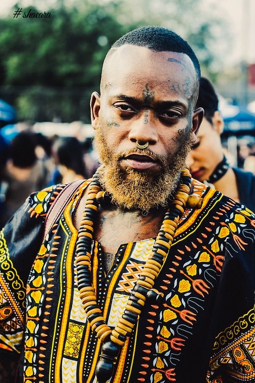15 AFRICAN STREET STYLES INSPIRED BY LOOKS FROM THE AFROPUNK FESTIVAL.