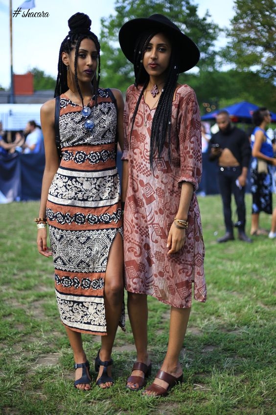 15 AFRICAN STREET STYLES INSPIRED BY LOOKS FROM THE AFROPUNK FESTIVAL.