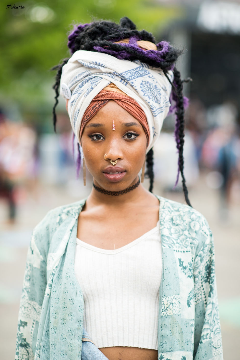 15 AFRICAN STREET STYLES INSPIRED BY LOOKS FROM THE AFROPUNK FESTIVAL.