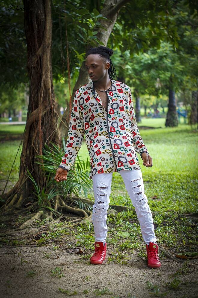 African Boy Number 1 Series! Checkout Nigerian Singer, Swazzi’s Hot New Stylish Photos