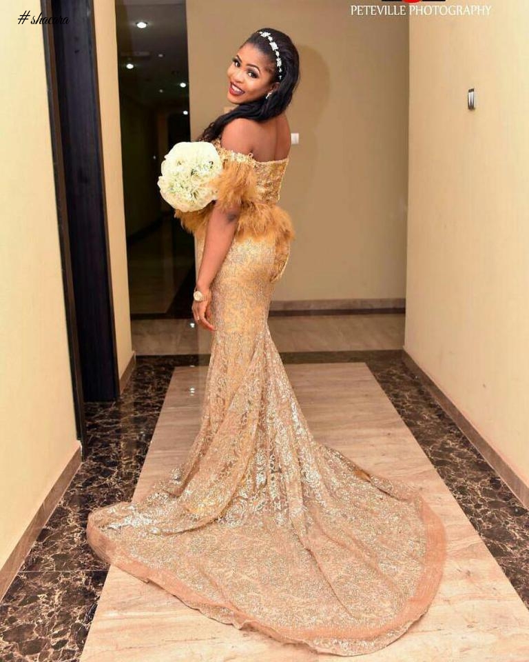 MOUTH WATERING BRIDAL OUTFITS THAT WOWED US OVER THE WEEKEND