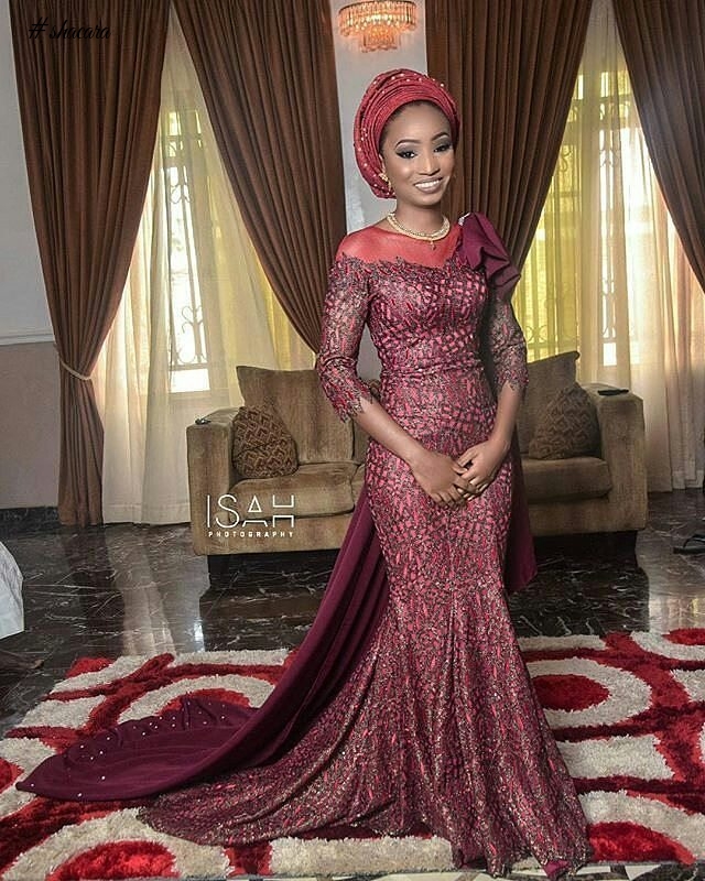 MOUTH WATERING BRIDAL OUTFITS THAT WOWED US OVER THE WEEKEND