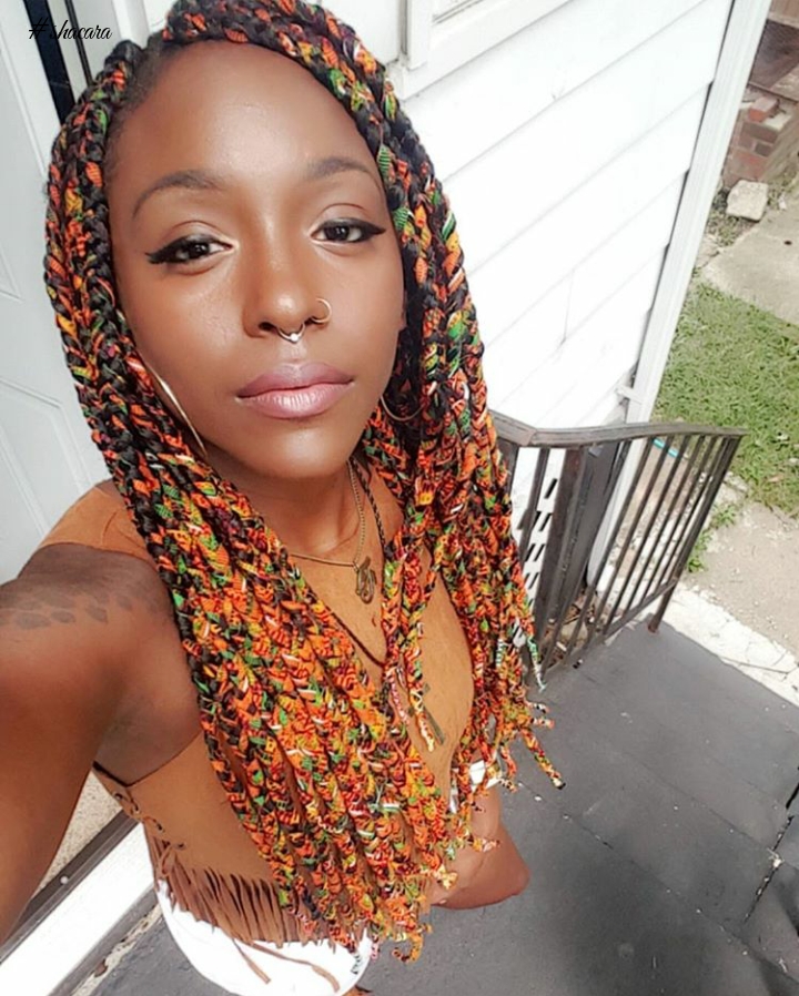 Accessories For Braids Are Getting Hotter: Check Out How These Ladies Are Gorgeously Slaying Them