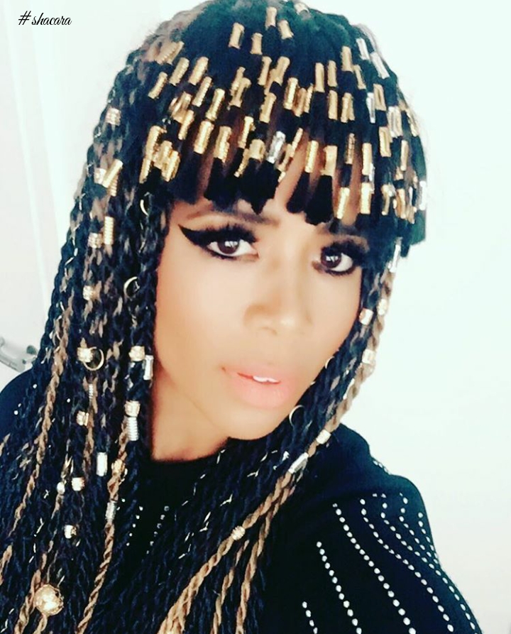 Accessories For Braids Are Getting Hotter: Check Out How These Ladies Are Gorgeously Slaying Them