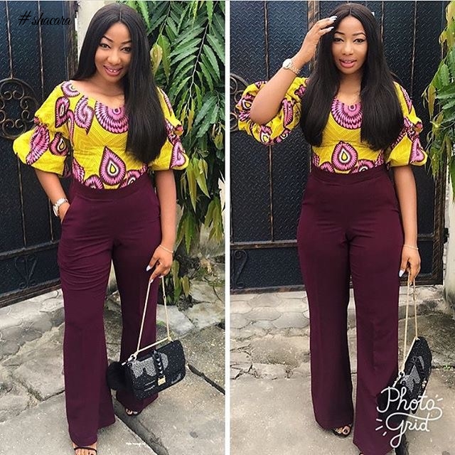 TAKE A PEEK AT THESE GORGEOUS ANKARA STYLES
