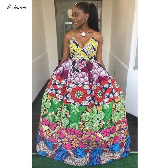 TAKE A PEEK AT THESE GORGEOUS ANKARA STYLES