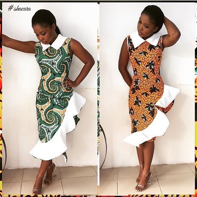 TAKE A PEEK AT THESE GORGEOUS ANKARA STYLES