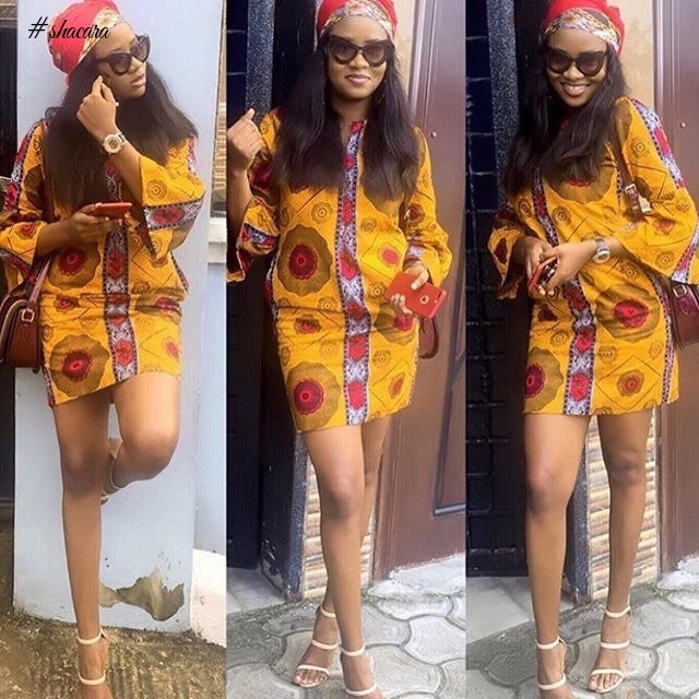 TAKE A PEEK AT THESE GORGEOUS ANKARA STYLES