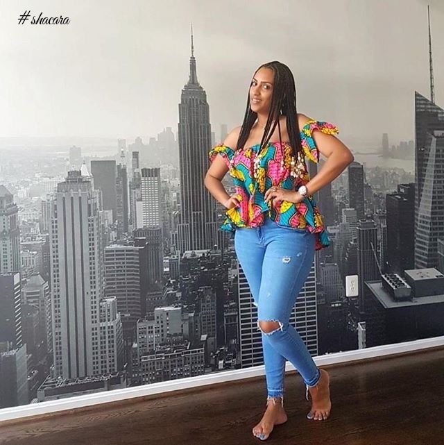 TAKE A PEEK AT THESE GORGEOUS ANKARA STYLES