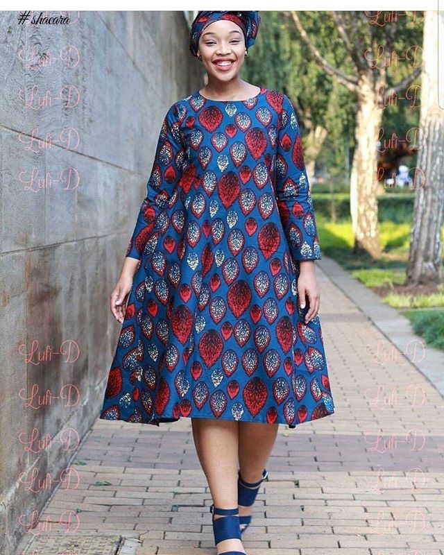 TAKE A PEEK AT THESE GORGEOUS ANKARA STYLES