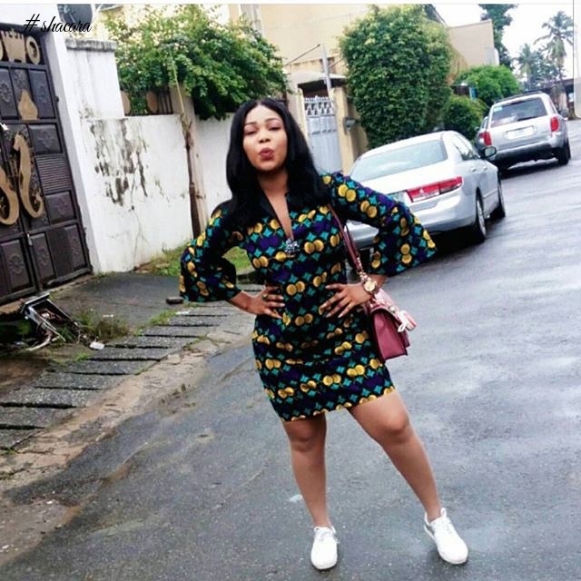 TAKE A PEEK AT THESE GORGEOUS ANKARA STYLES